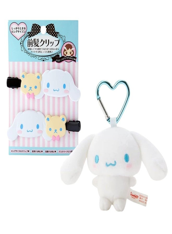 Someie Cinnamoroll Mini Mascot Holder & Long Bangs Clip & Sticky Notes Set - Image 5